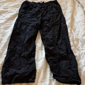 Zara Black Women's Casual Drawstring Trousers